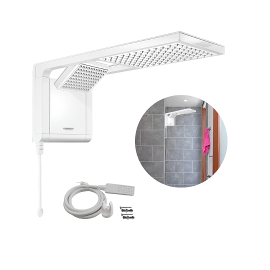 Chuveiro Acqua Duo Ultra 5500W 127V Branco Lorenzetti