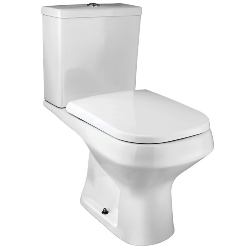 Kit Completo Lorenlike Bacia com Caixa Assento e Fixação 100x120x148cm Branco