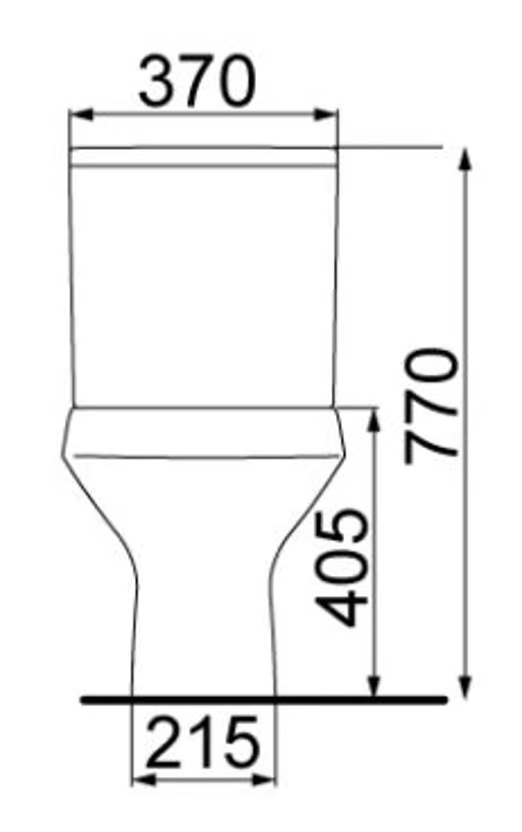 Kit Completo Lorenlike Bacia com Caixa Assento e Fixação 100x120x148cm Branco