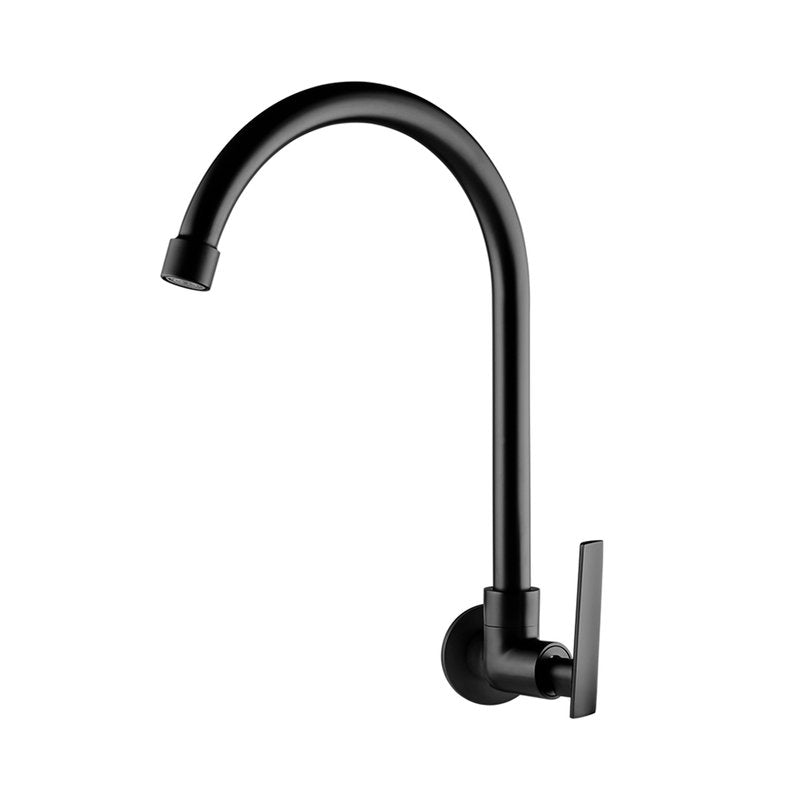 Torneira Cozinha Parede Bica Alta Lorenzetti Loren Studio Black 1168 B37