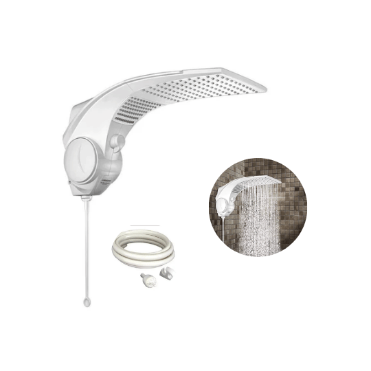 Chuveiro e Ducha Duo Shower Ultra 7500W 220V Eletrônico Branco Lorenzetti