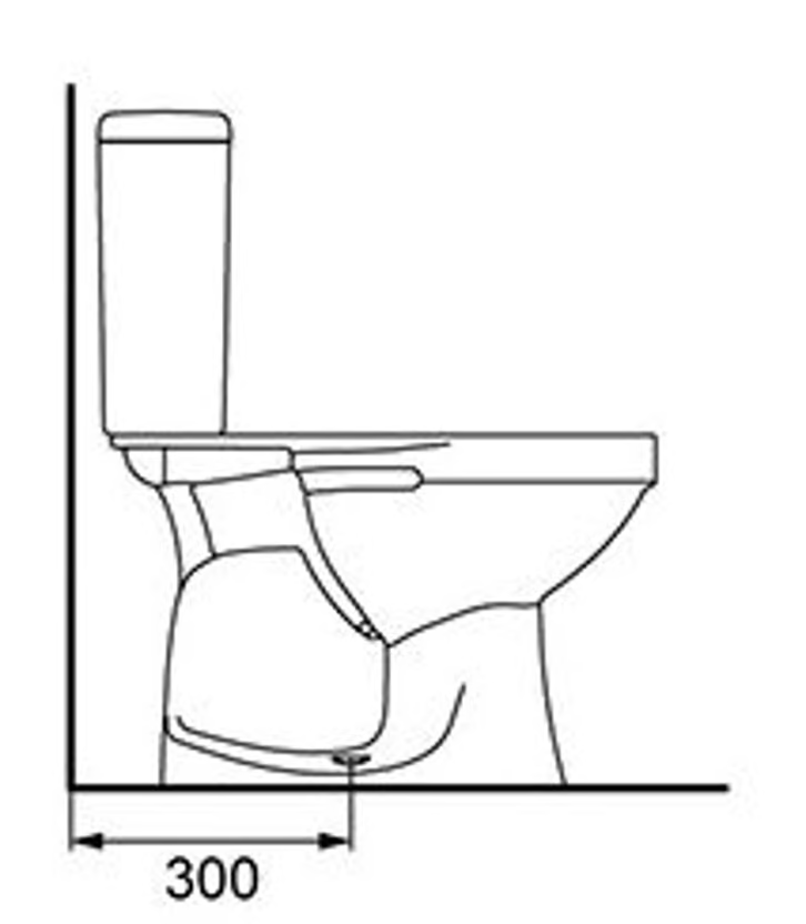 Kit Completo Bacia com Caixa Loren One com Assento e Fixação 76,6x37,5x63,5cm Branco Lorenzetti